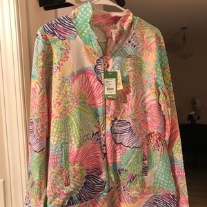 Lilly Pulitzer zip up jacket
